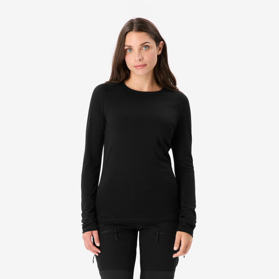 Simond Women's MT500 Long-sleeve 100% Merino Wool Shirt